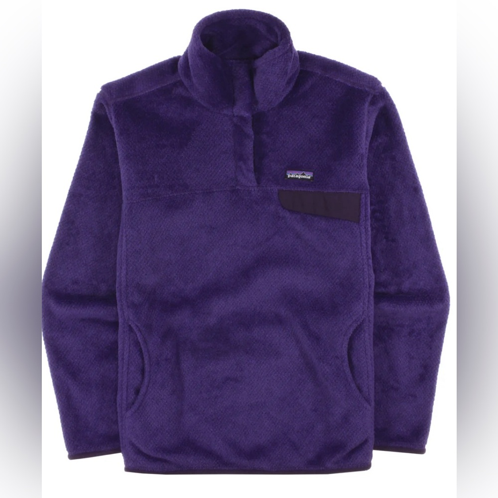 Women’s Purple Patagonia Snap-T Pullover